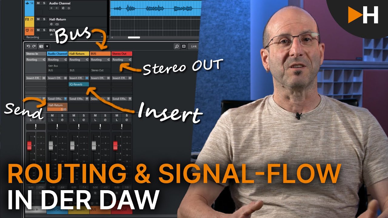 Wie funktionieren Routing & Signal-Flow in der DAW? | HOFA-College Livestream