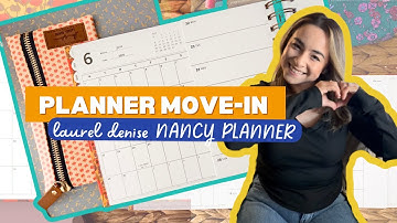 This Planner Does it All | December Setup in the Laurel Denise Nancy Planner