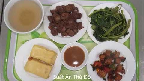 Suất ăn công nghiệp tại Hà Nội