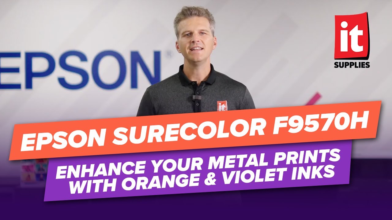 EPSON SureColor F9570H – Enhance Your Metal Prints with Orange & Violet Inks