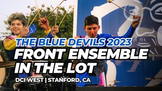 The Blue Devils 2023 Front Ensemble | In the Lot | Stanford, CA