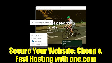 Secure Your Website: Cheap & Fast Hosting with one.com