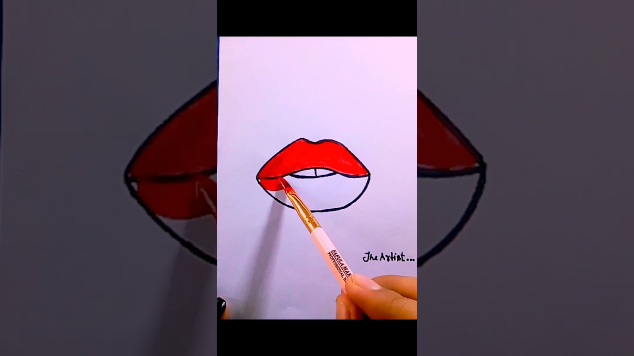 Red ♥️ Lips 👄🔥 