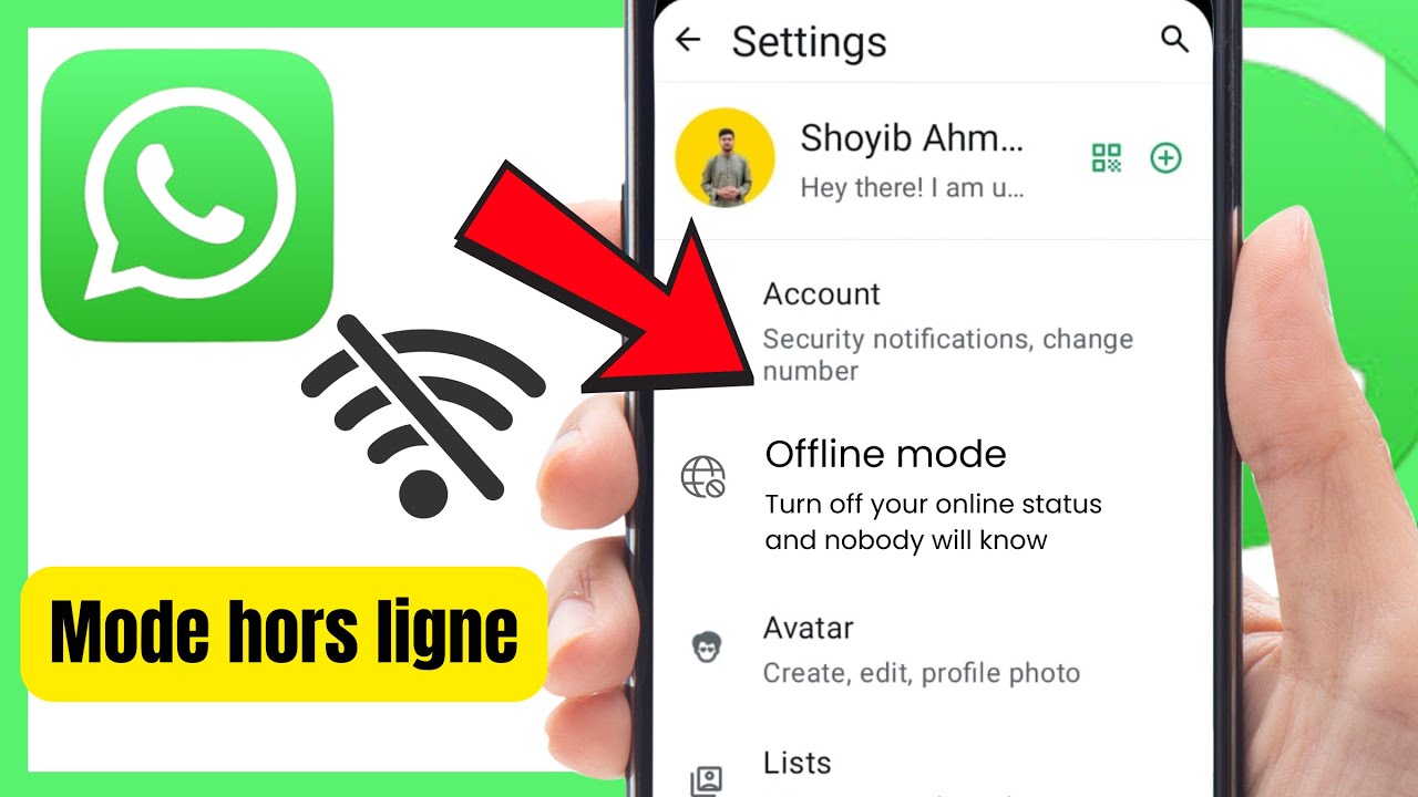 Comment apparaître hors ligne sur WhatsApp sans couper Internet | Mode hors ligne WhatsApp 2025