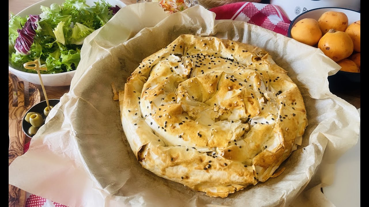 turkish borek recipe borek with mince and spinach recipe YouTube