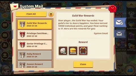 Idle Heroes Guild War Final Results Plus Tips