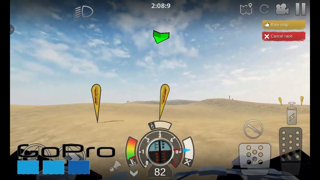 Dakar stage 1 yamaha team onBoard Gopro 