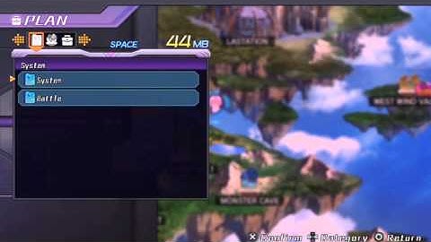 Hyperdimension Neptunia Re;Birth 1 - Remake System Gameplay