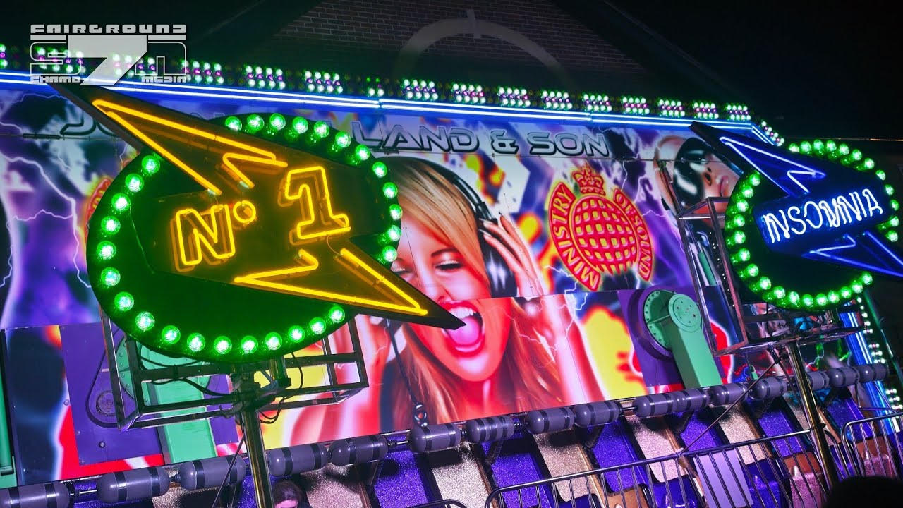 OnRide John Hollands Insomnia Miami at Loughborough Charter Fair 25 