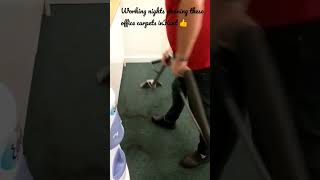 Office Carpet Cleaning through the night! love our job 😀 #carpetcleaning #officecleaning #carpet