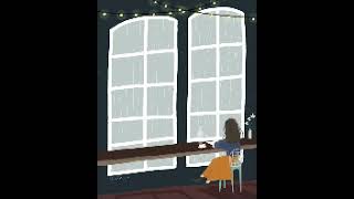 GFRIEND-STAIRS IN THE NORTH they sing it live at the café and it's raining outside