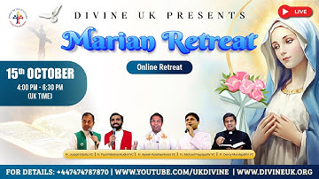 (LIVE) Marian Retreat (15 October 2025) Divine UK