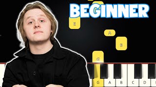 Wish You The Best  Lewis Capaldi | Beginner Piano | Tutorial Easy Piano