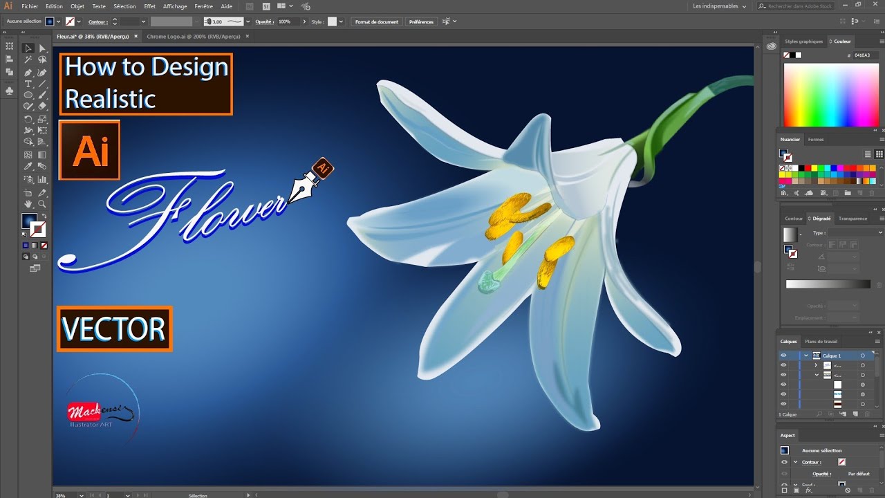 Draw A Realistic Flower In Illustrator Comparison Of Realism draw-a-realistic-flower-in-illustrator-comparison-of-realism