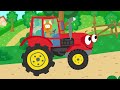 El Gatito Koté | Cuatro ruedas de un tractor | Canciones infantiles y dibujos animados