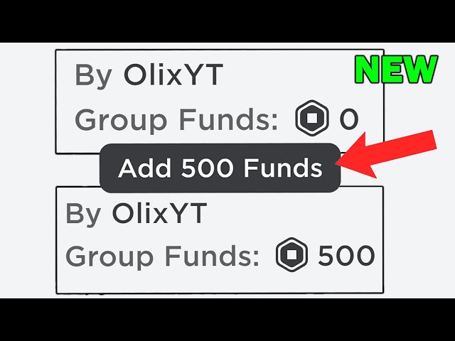 How to Add Group Funds in Roblox