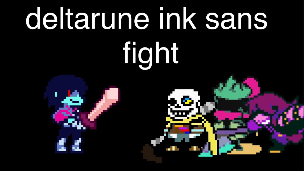 Ink Sans BOSS FIGHT 1 2 Project by Sassy Flare