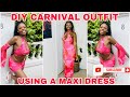 DIY CARNIVAL OUTFIT USING A DRESS | #DIY