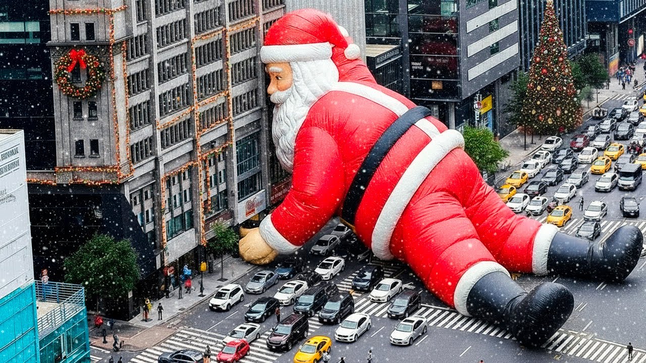 FRACASSOS ENGRAÇADOS DE NATAL FLAGRADOS PELAS CÂMERAS