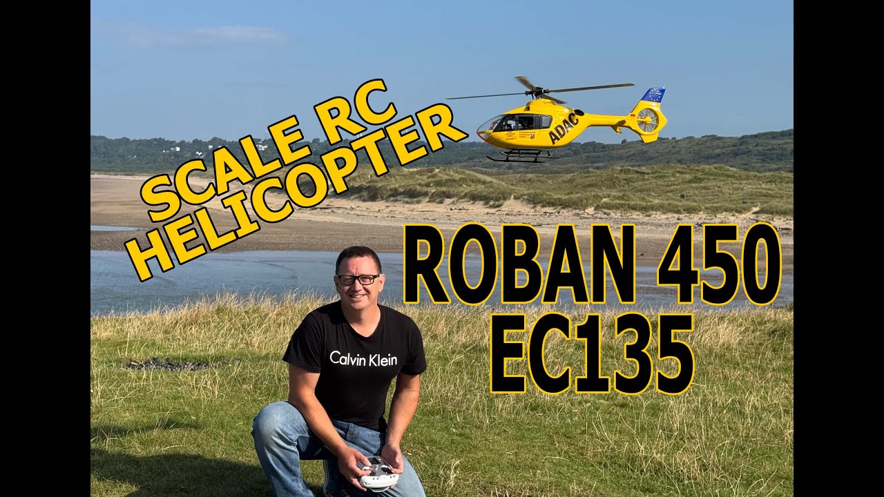 РАДИОУПРАВЛЯЕМЫЙ ВЕРТОЛЕТ ROBAN EC135 450 GPS #rc #rccars #fun #rchelicopter #roban
