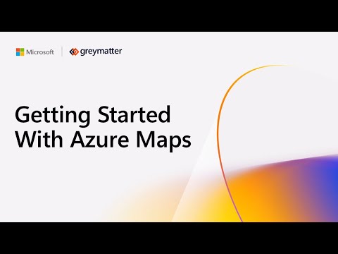 Getting Started With Azure Maps - video from TechXtend