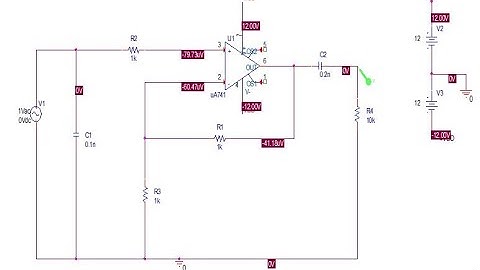 Narrow Band-pass Filter using PSpice