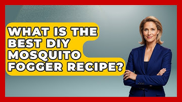What Is The Best DIY Mosquito Fogger Recipe? - Insects and Invaders