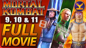 MORTAL KOMBAT 9, 10 & 11 Full Movie Story Saga Trilogy with All Cutscenes - MK9 MK10 MK11 4K 60FPS