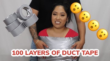 100 LAYERS OF DUCT TAPE CHALLENGE | PART 2