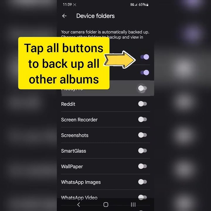 Don't lose your photos and videos! Google Photos Backup