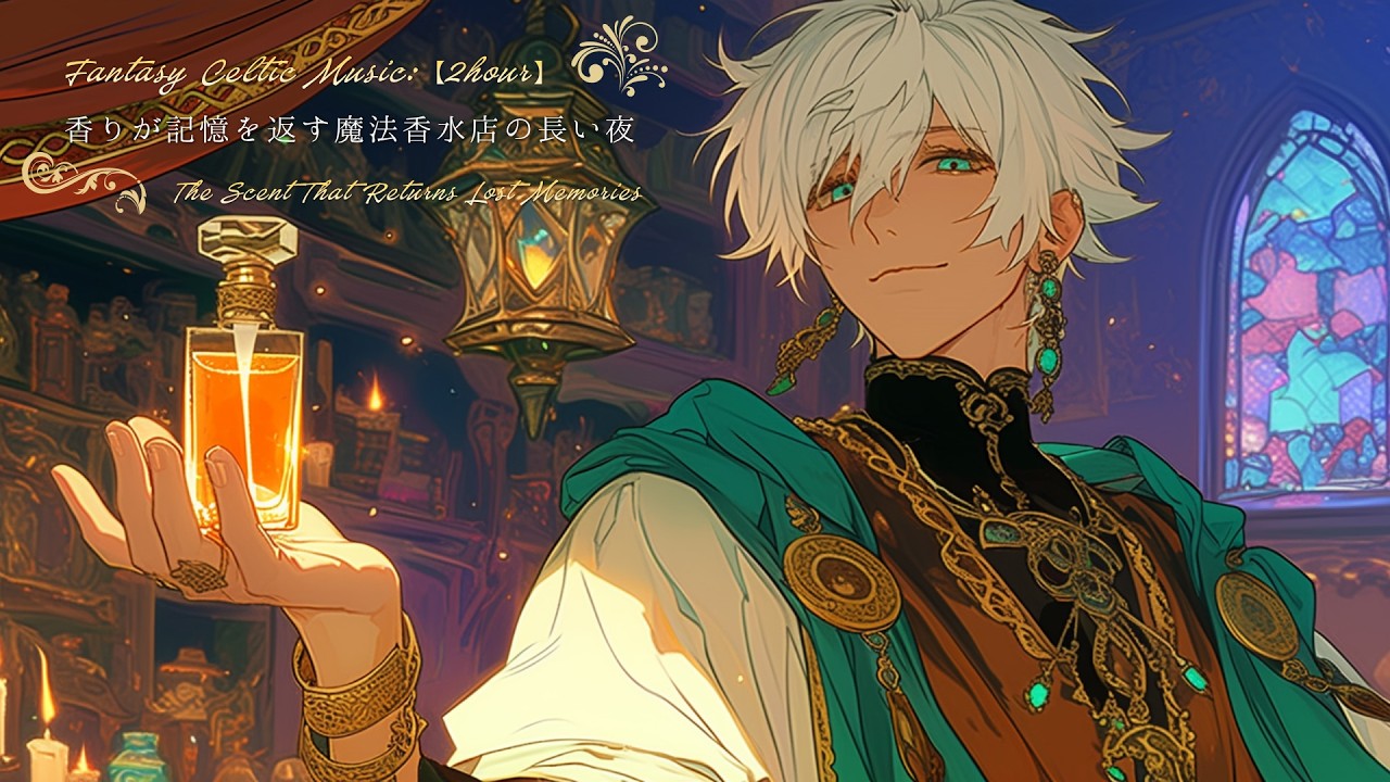 異世界ケルト音楽】香りが記憶を返す魔法香水店の長い夜 — Celtic