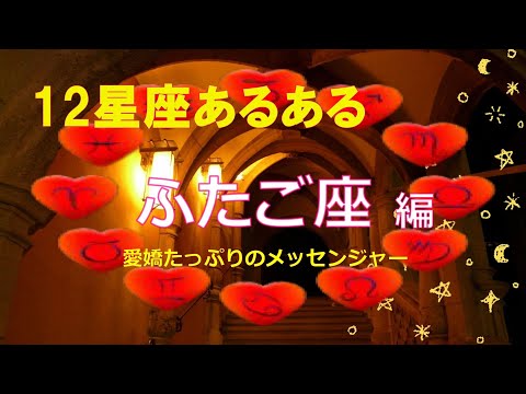 【ふたご座】12星座あるある👭ふたご座編☆愛嬌たっぷりのメッセンジャー☆彡