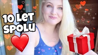 JSME SPOLU 10 LET! | velký dárek pro manžela & wellness pobyt