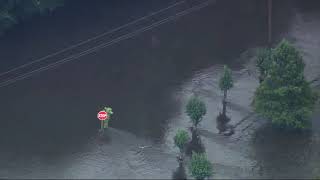 Sky 5: Severe flooding in Columbus County