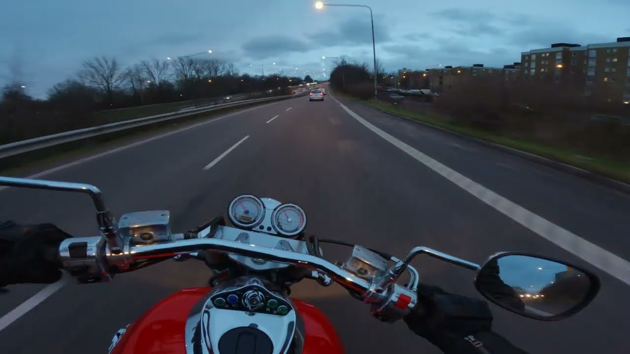 Motorway Cruise | Mean Streak 1600 [RAW] POV | Pure Engine Sound | V&H Pipes | Motorcycle ASMR 4K