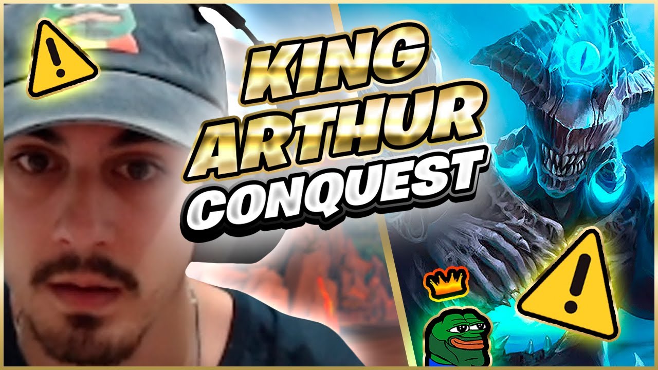 KING ARTHUR, NO ME MEREZCO ESTO... | Julio | Smite Ranked Conquest 🎮