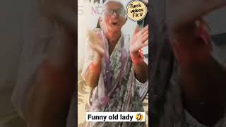 Funny old lady dancing 😂🤣 #funnyvideo #funny #comedy #funnyshorts