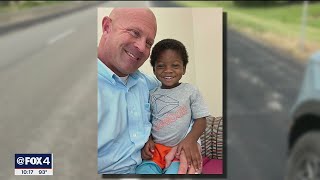 Texas man honored for saving 3 children from burning car in Kansas