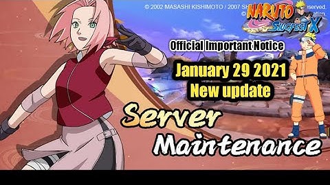 Naruto Slugfest X | Official Important Notice About New update | 2021 MMORPG
