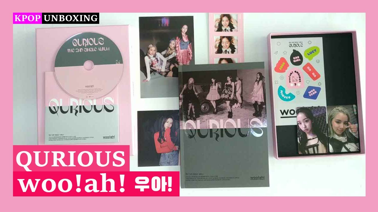 Unboxing woo!ah! [QURIOUS] 우아! 2nd single album Kpop Unboxing
