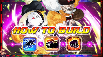 HOW TO BUILD! EZA INT Android 19& Android 20 Hidden Potential Guide DBZ: Dokkan Battle