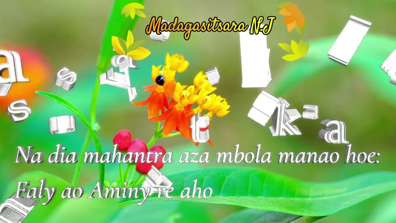 Tsy misy soa ho ahy-Saotra sy Dera(Karaoké)