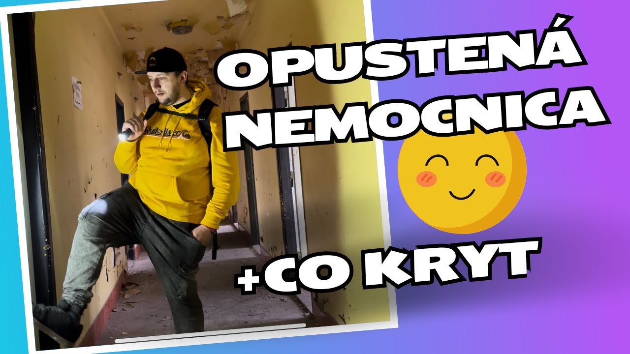 😯Našiel som opustený CO kryt v nemocnici - Zvolen