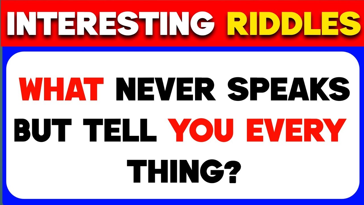 “30 Riddles With Answers That Will Confuse Even Smart People”