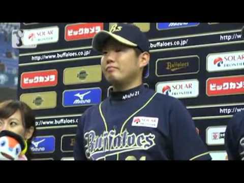 9/26（土） vs.北海道日本ハム戦 ヒーローインタビュー 西投手、川端選手