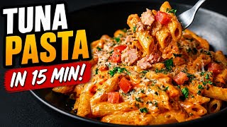 Have Canned Tuna? Make This Quick &amp; Easy Pasta Dinner! 👍