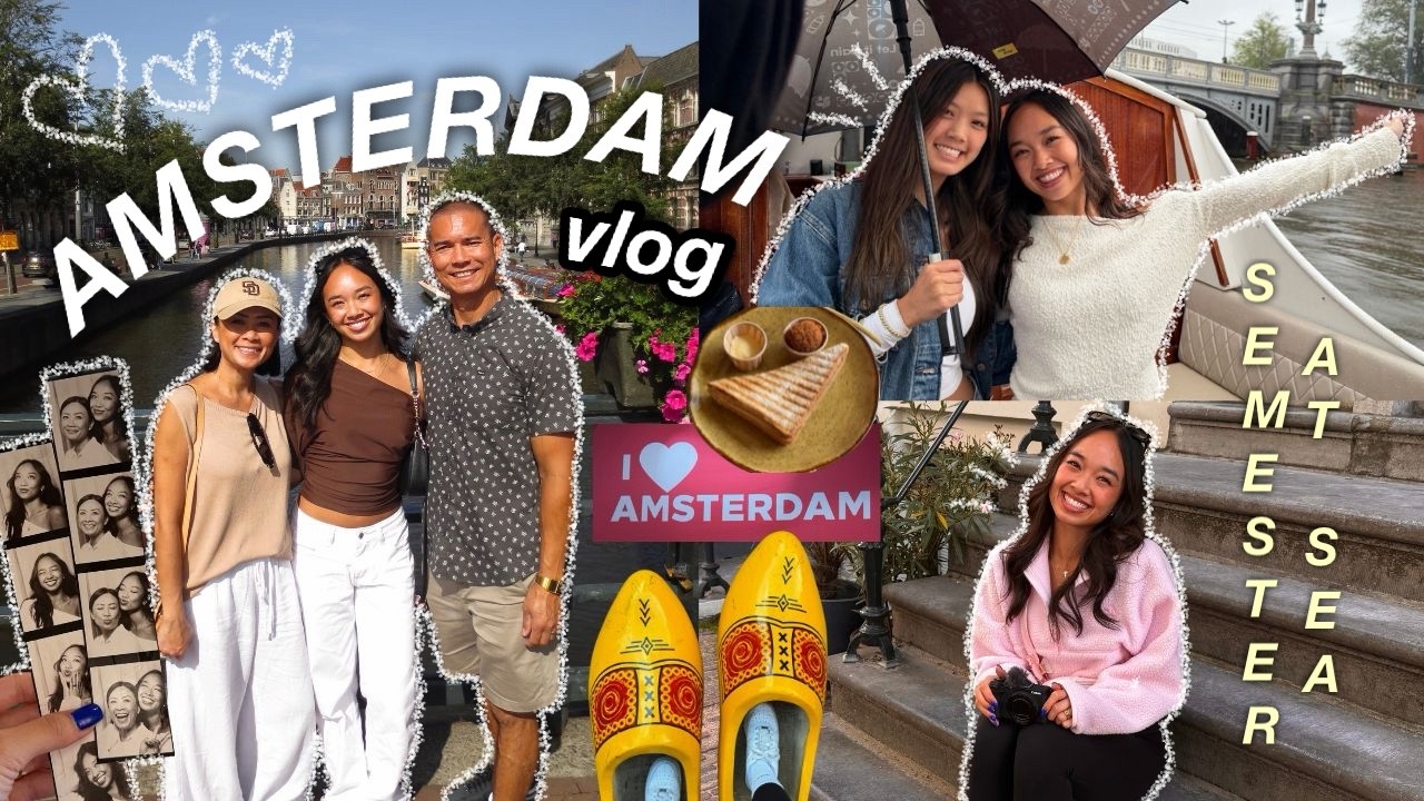 AMSTERDAM, NETHERLANDS VLOG | Colie At Sea Diaries