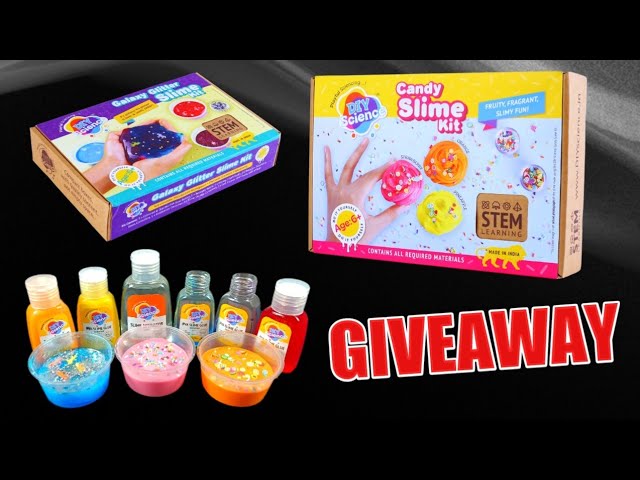 Diy Slime Kit Glitter Poudre Remplissage Pigment Décoration