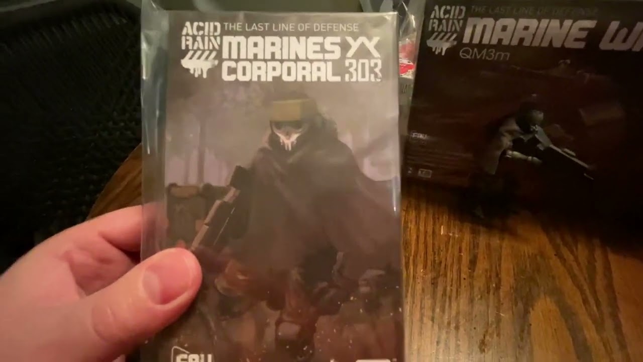 Acid Rain 🌧️ 303 marines corporal figure review - YouTube