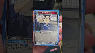Full Metal Alchamist Pack Opening #unionarena